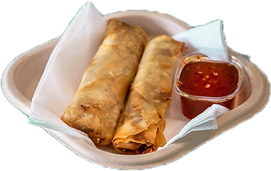 spring-roll-with-sauce